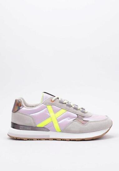 Sneakers Deportivas Mujer Munich SUNSET Plata