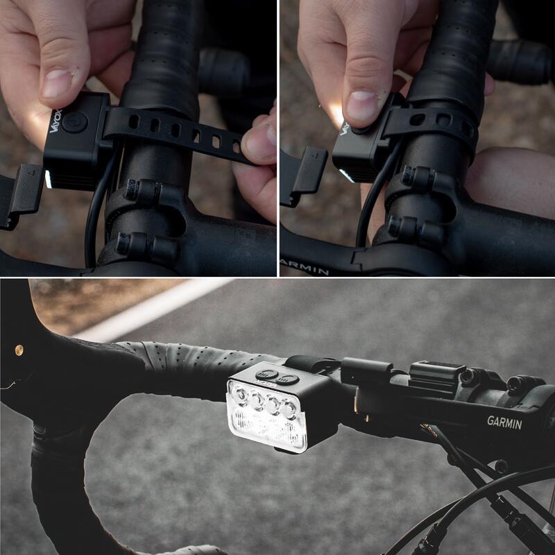 Set de lumini de bicicletă VAYOX VA0151 + VA0152 față și spate USB-C