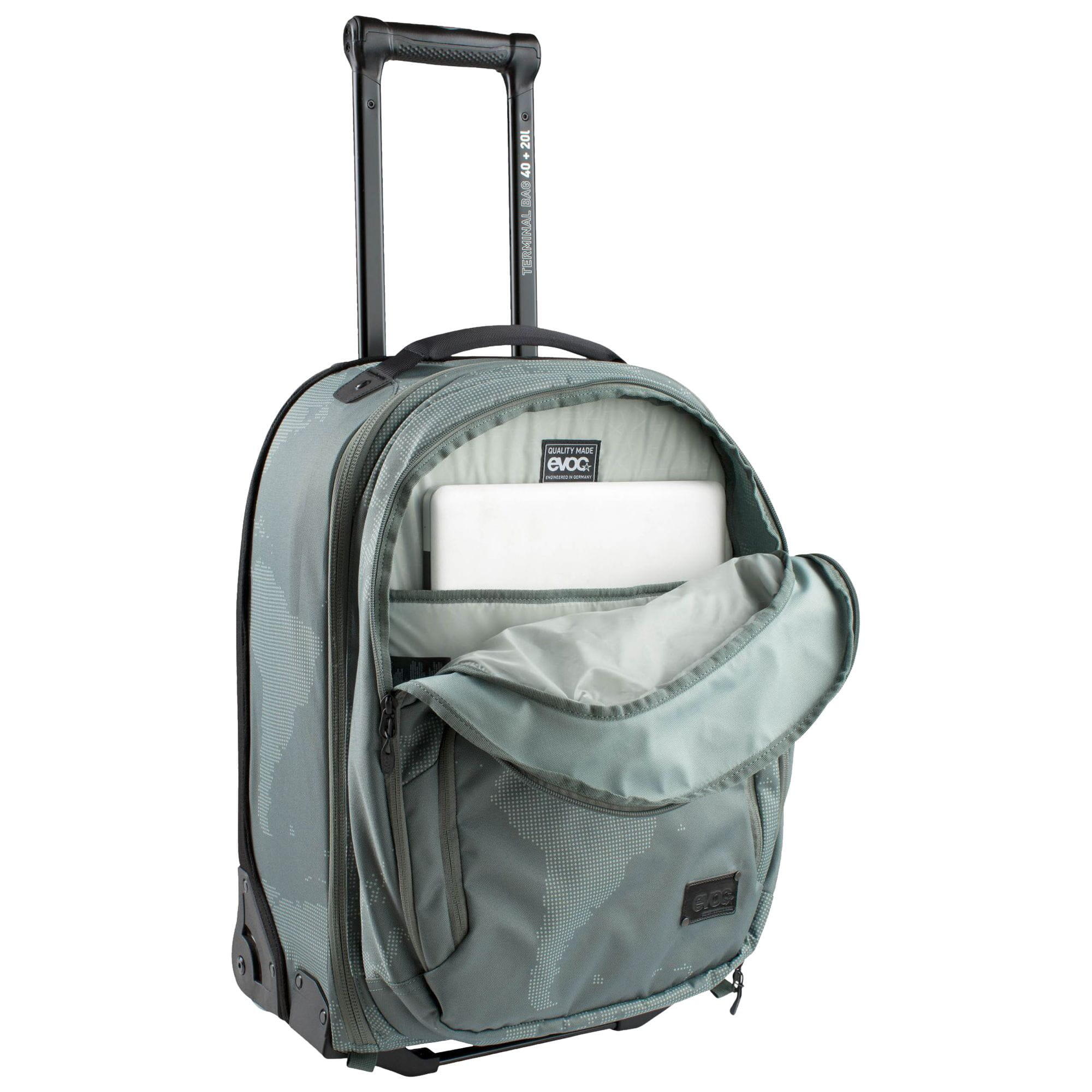 Walizka podróżna kabinowa z odpinanym plecakiem Evoc Terminal Bag 4/7