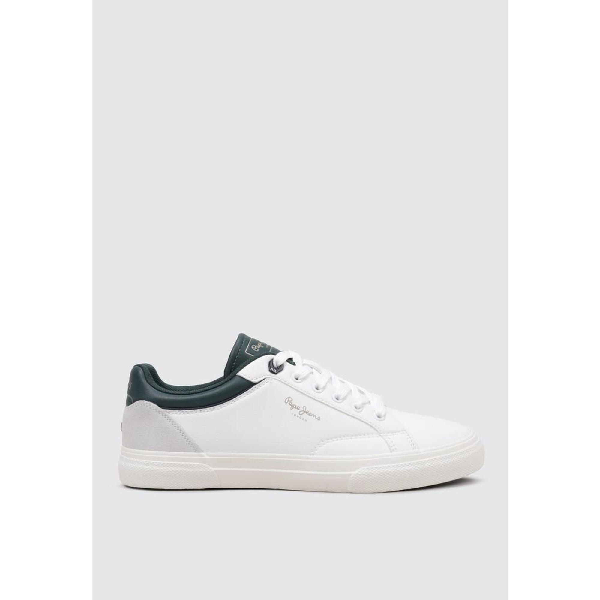 Pepe Jeans - Mode/sportswear Pour Homme Pepe Jeans Blanc - Baskets - Blanc|vert - 42 - Decathlon