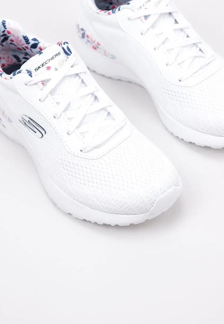 Baskets femme sport SKECH-AIR DYNAMIGHT, textile, blanc 3/6