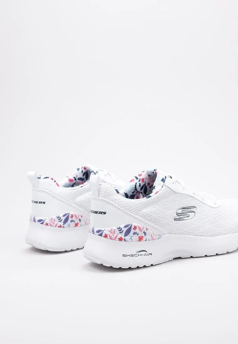 Baskets femme sport SKECH-AIR DYNAMIGHT, textile, blanc 4/6