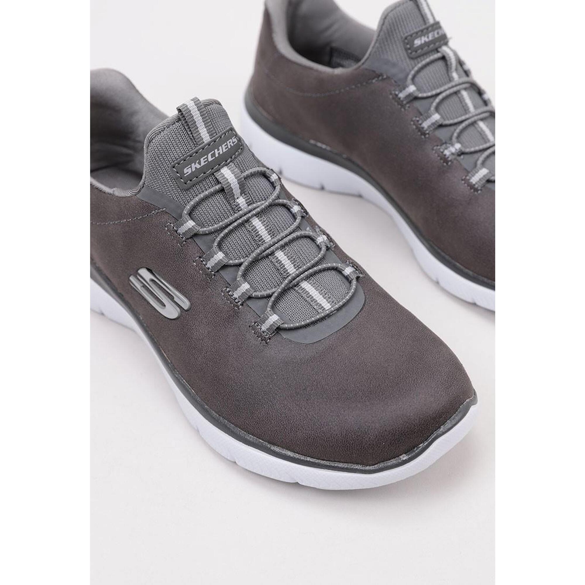 Zapatillas Deportivas Mujer SKECHERS SUMMITS ITZ BAZIK Gris