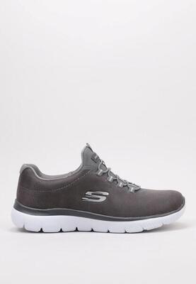 Zapatillas Deportivas Mujer Skechers SUMMITS ITZ BAZIK Gris