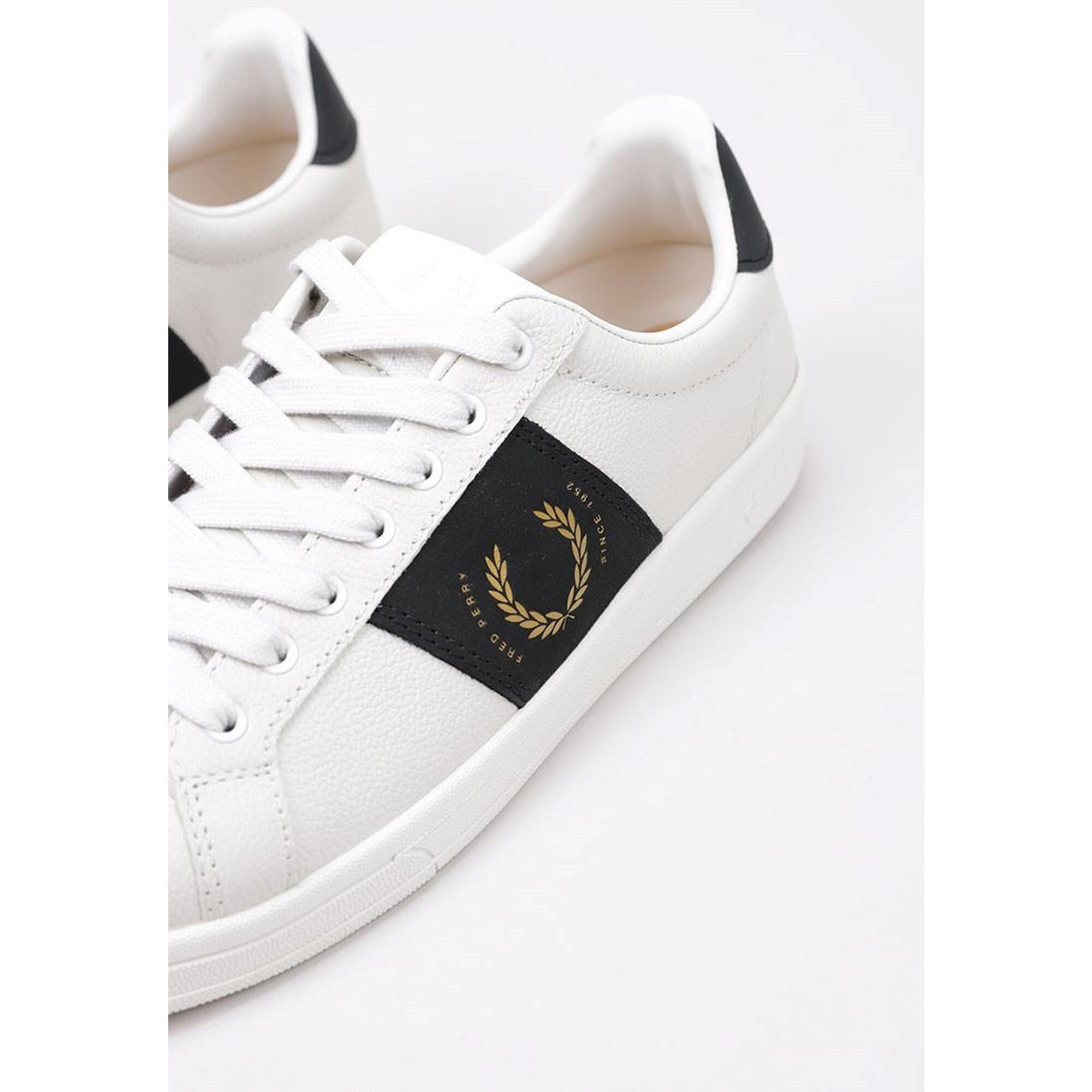 Zapatillas Caminar Hombre FRED PERRY B4291 TEXTUREDA Beige