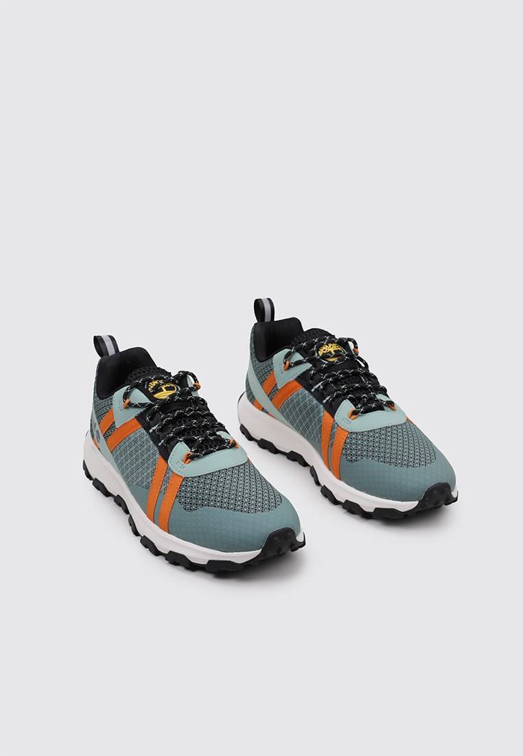 Chaussures Deportivas Hombre Timberland Winsor Trail LOW LACE UP Vert 2/6