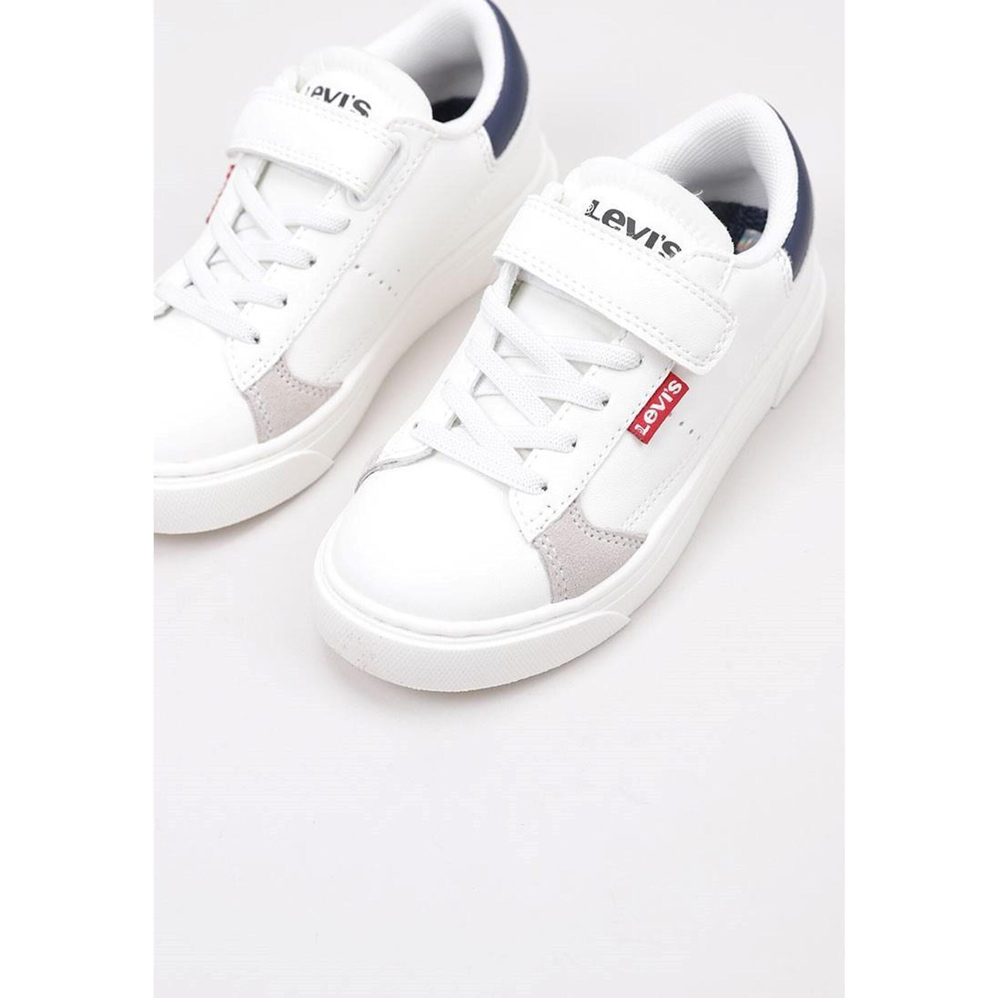 LEVI´S KIDS ZAPATILLAS DEPORTE VELCRO NIÑOS PEQUEÑOS SPRINGFIEL VSPR0022T  0079 WHITE RED LEV018