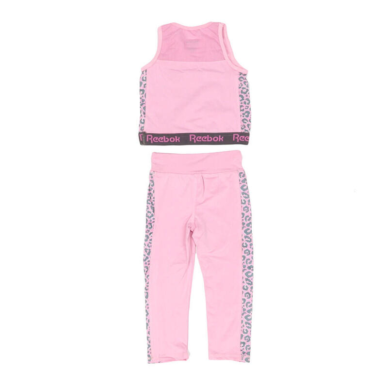 Ensemble de Survêtements Rose Fille Reebok Animal Active