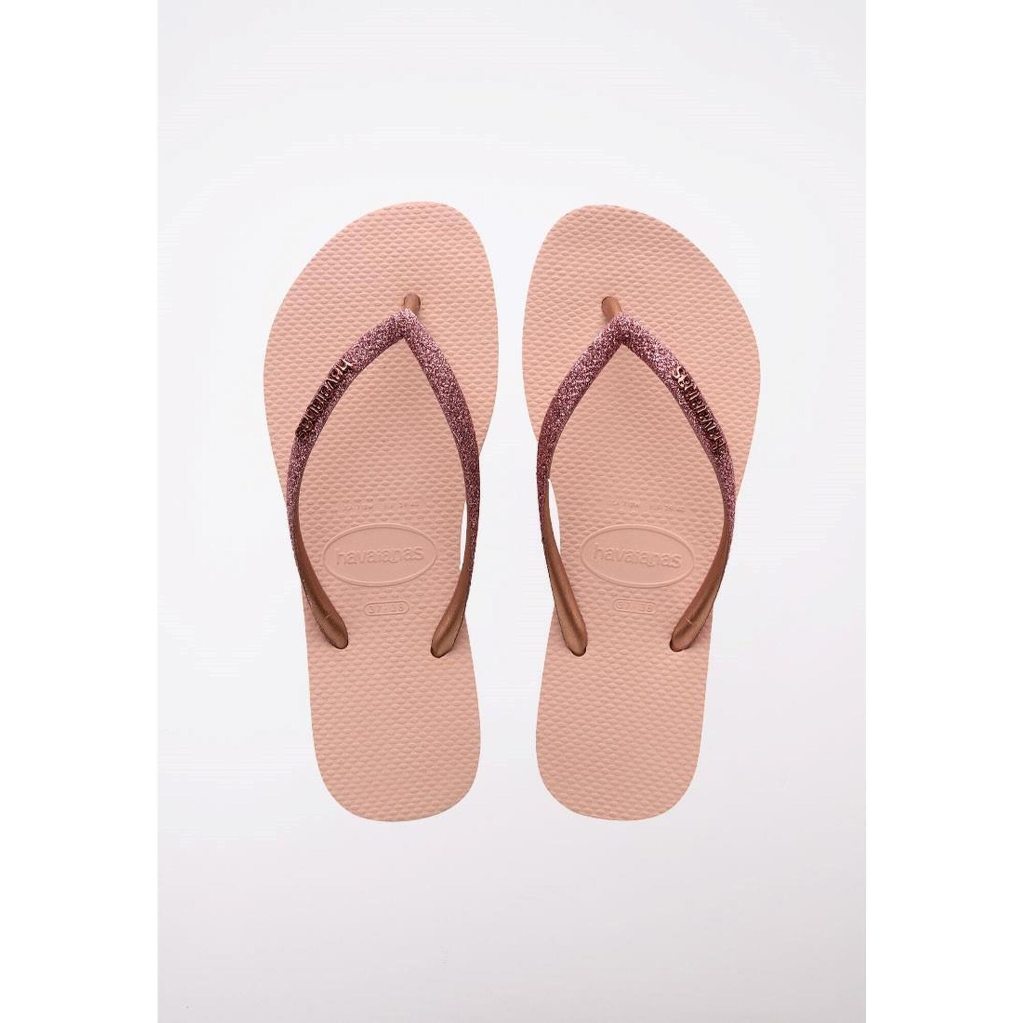 Chanclas Surf Mujer Havaianas HAVAIANAS SLIM PLATFORM Rosa