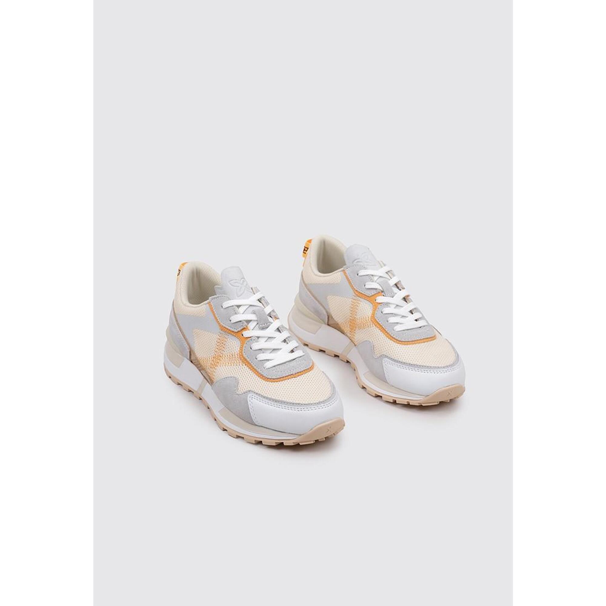 Sneakers Deportivas Mujer Munich PULSAR Beige