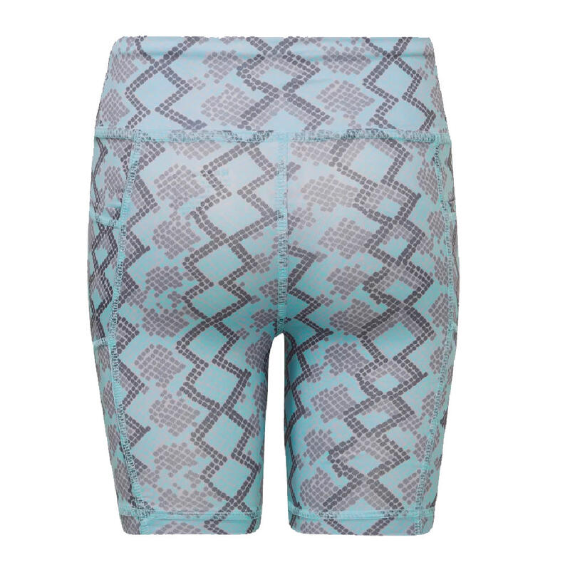 Short vert fille Reebok Snake Bike Short