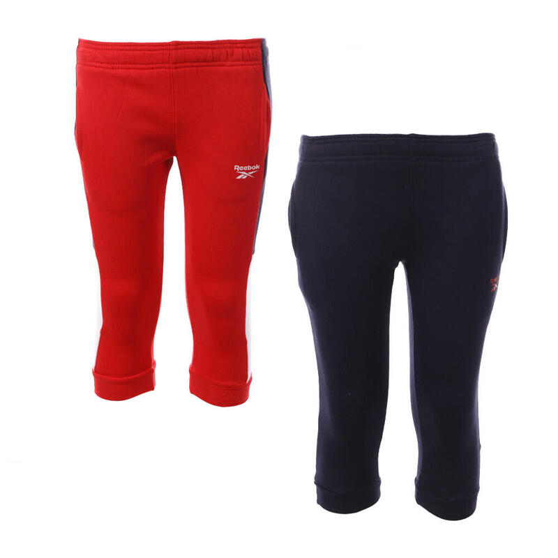 2 Joggings Rouge/Marine Garçon Reebok Spun