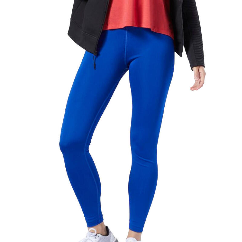 Legging Bleu Femme Reebok WOR COMM TIGHT