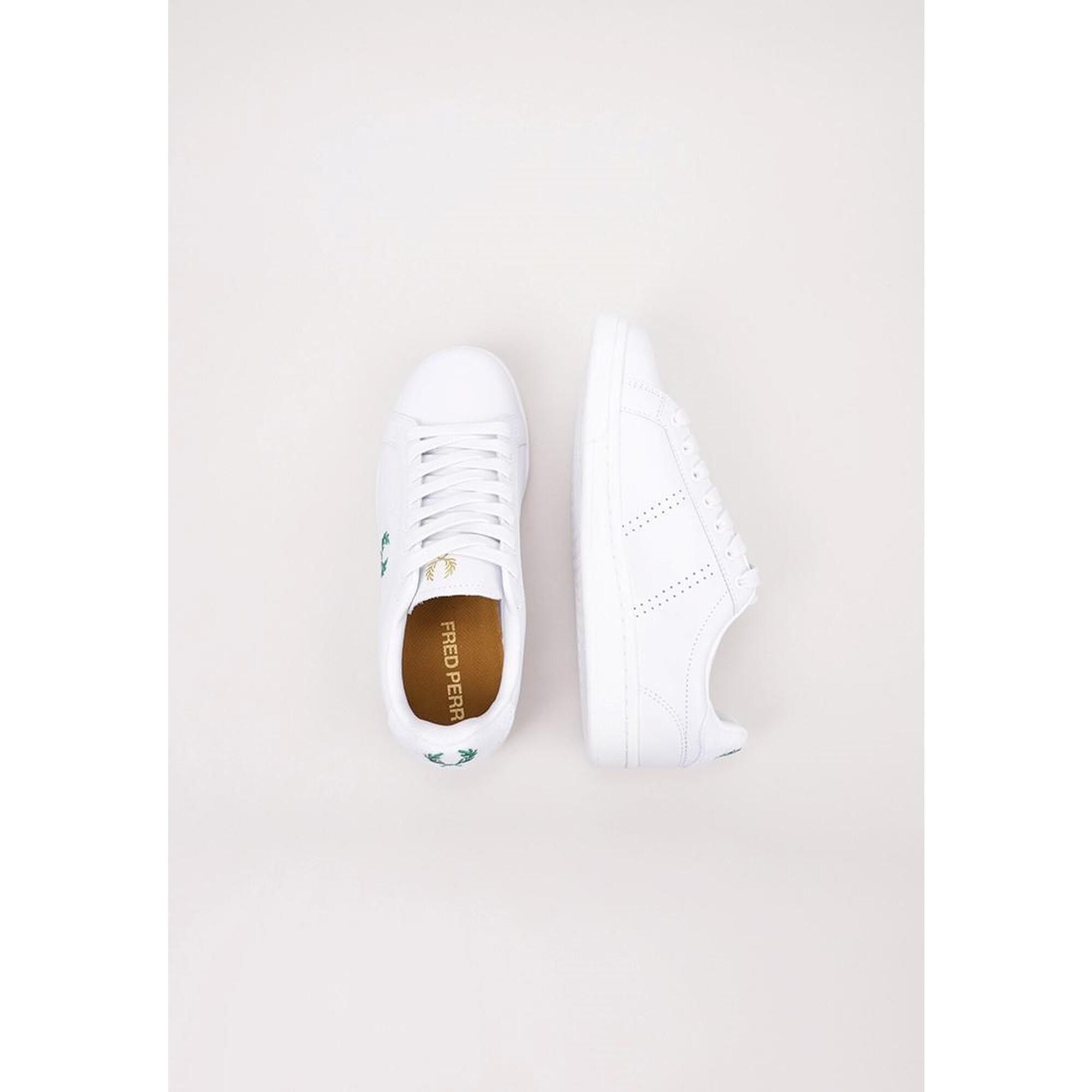 Zapatillas Caminar Hombre FRED PERRY B6304 - B721 VEGAN Blanco