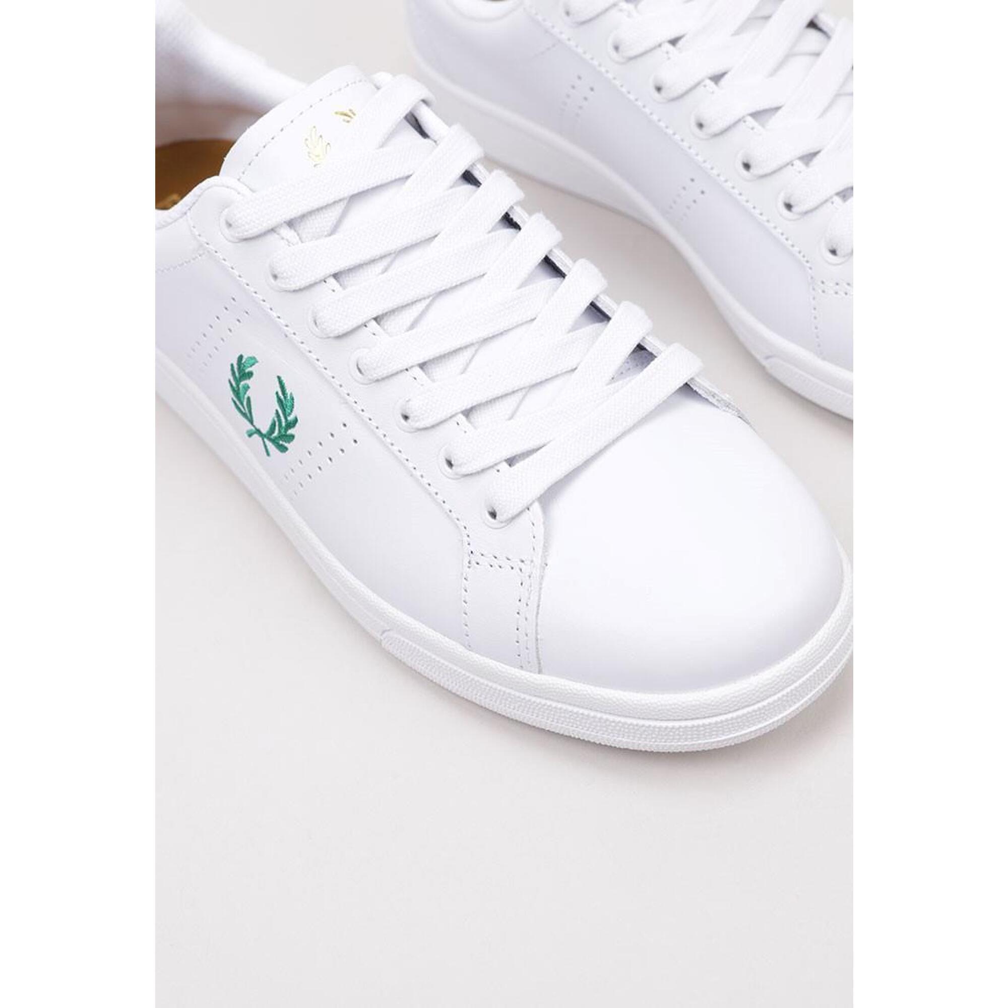 Zapatillas Caminar Hombre FRED PERRY B6304 - B721 VEGAN Blanco