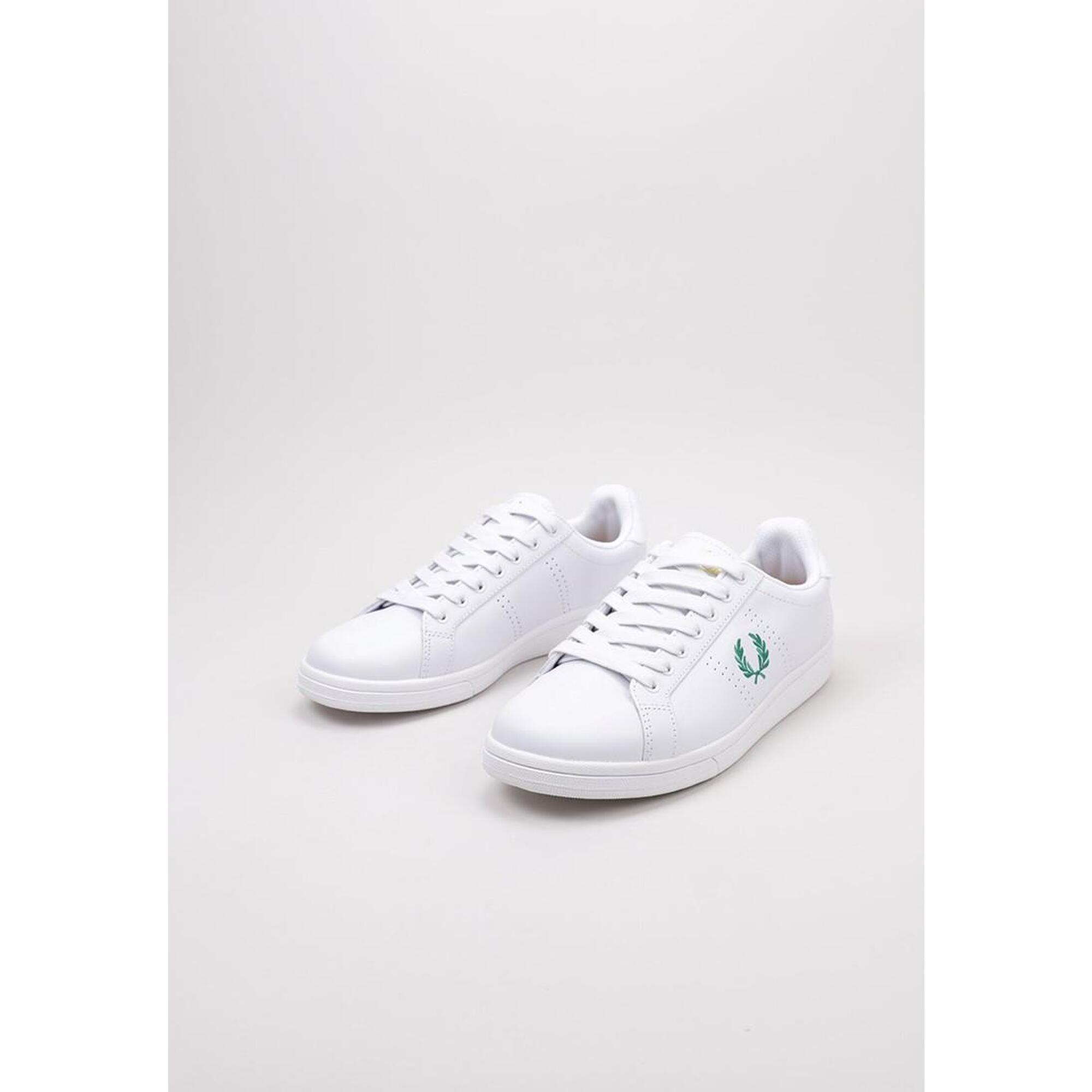 Zapatillas Caminar Hombre FRED PERRY B6304 - B721 VEGAN Blanco