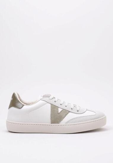 Zapatillas Deportivas Mujer VICTORIA BERLIN CICLISTA EFECTO PIEL & SERRAJE Beige