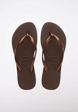 Chanclas Surf Mujer Havaianas SLIM Bronce