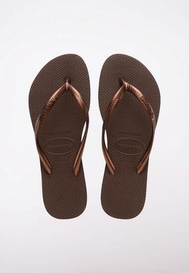 Chanclas Surf Mujer Havaianas SLIM Bronce