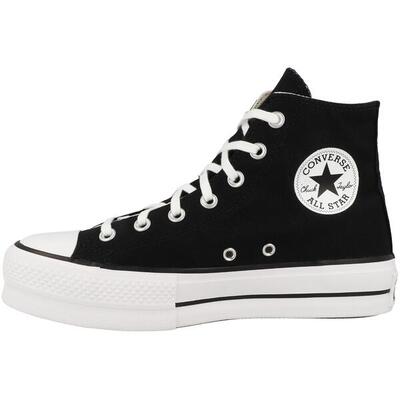 Zapatillas Converse Chuck Taylor All Star Lift Hi Negro Mujer