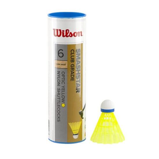 Lotki nylonowe do badmintona Wilson SmashStar Nylon Shuttlecocks 6 szt
