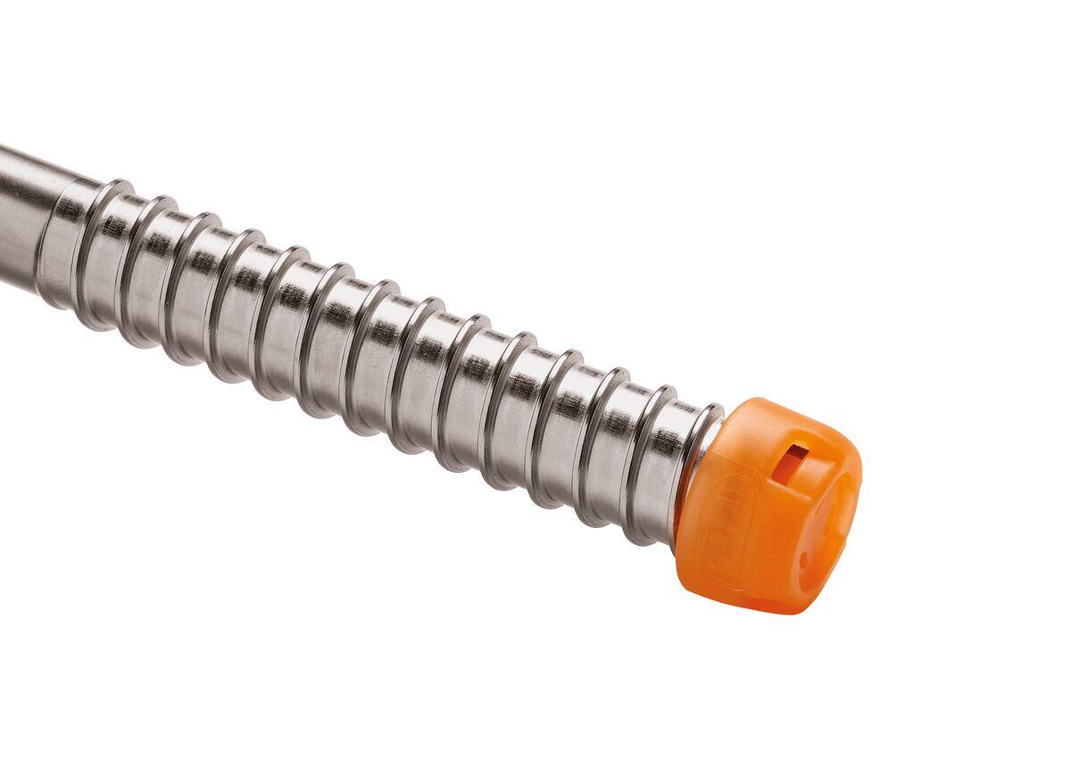 Petzl Laser Speed broche à glace 21 cm verte, manivelle pliable, 3 dents acier 6/7