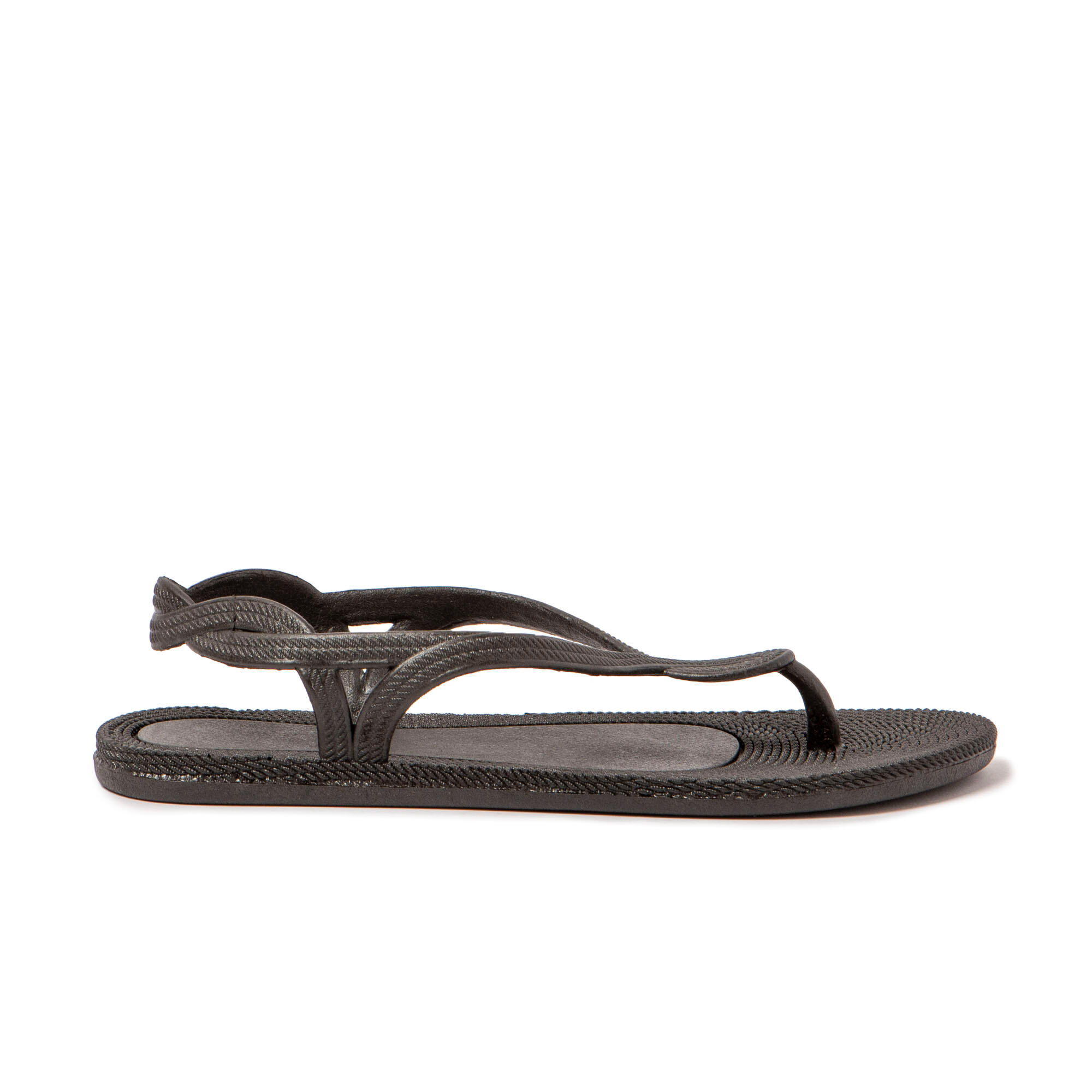 Brasileras Teenslippers Vrouwen Zwarte rubberen zool 3/7