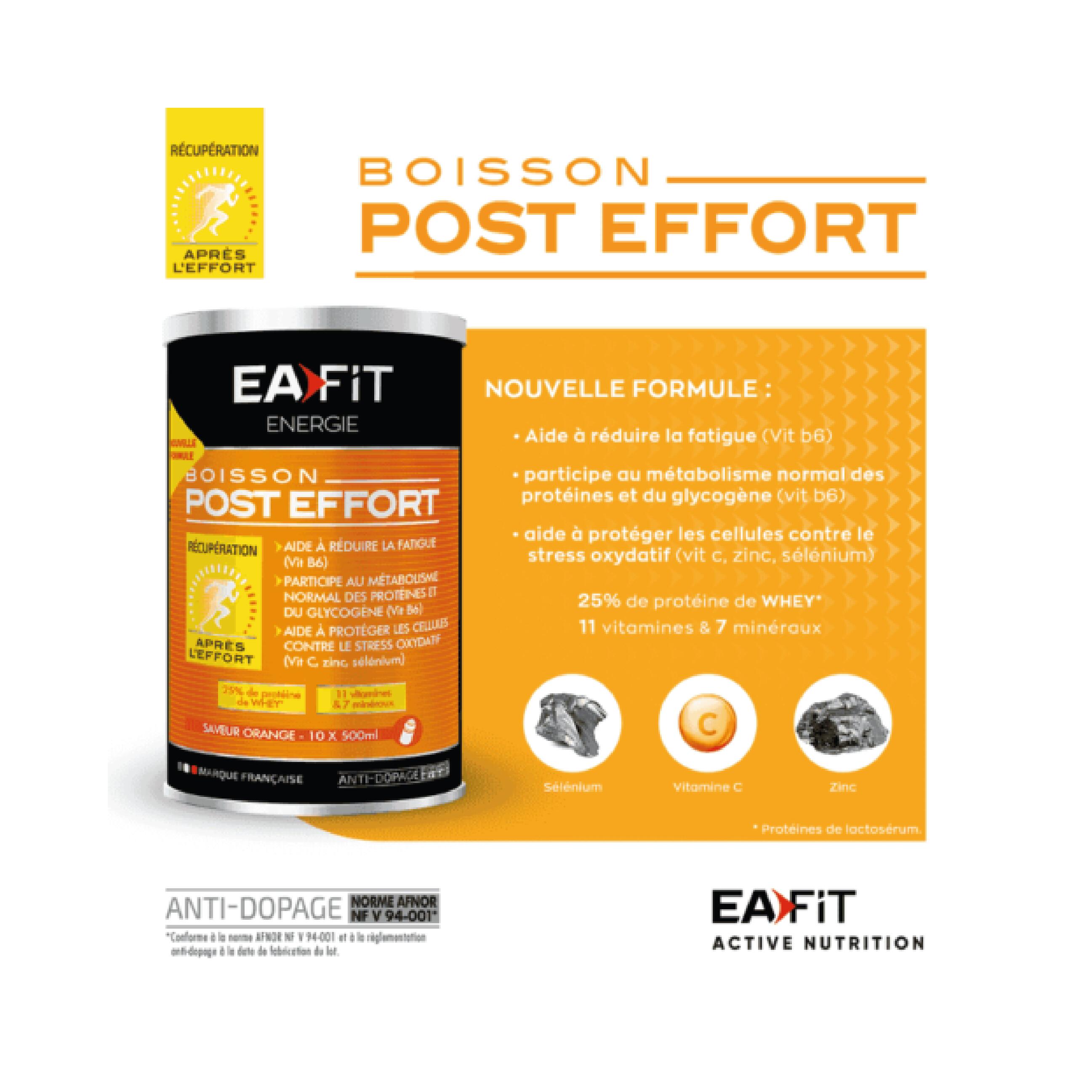 BOISSON POST EFFORT ORANGE EAFIT 3/6