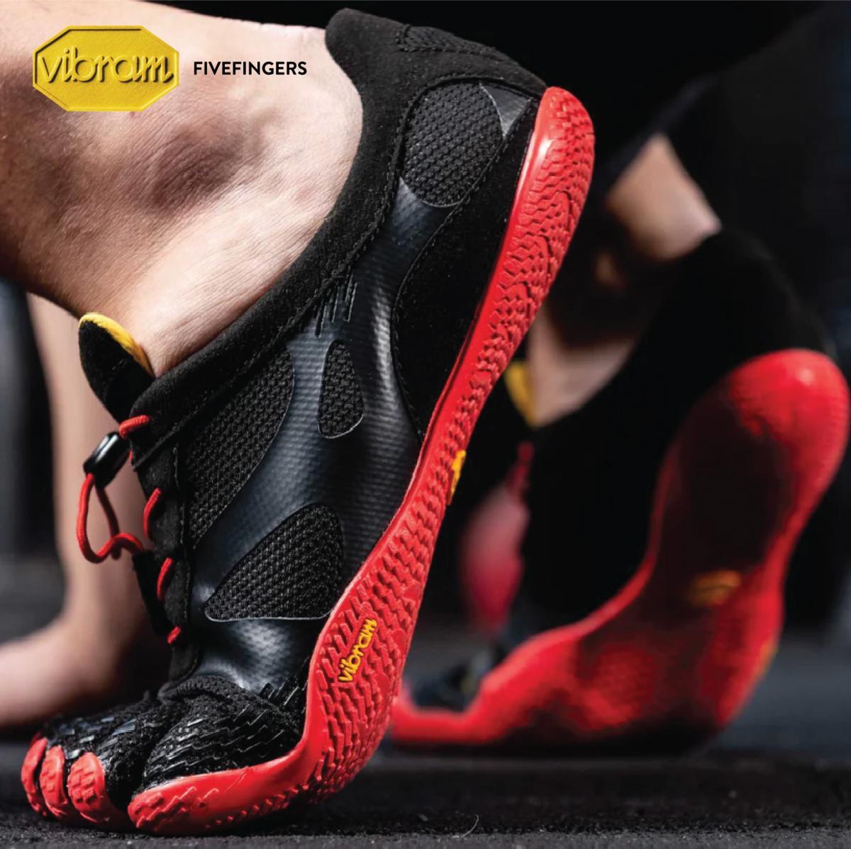 Vibram five fingers red sale