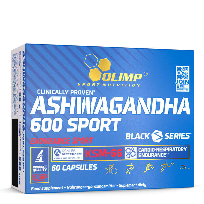 OLIMP SPORT Ashwagandha 600 Sport 60db Teljesítmény javító kapszula