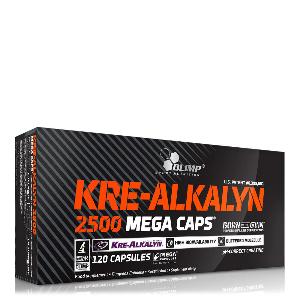 Olimp Kre-Alkalyn 2500 Mega Caps, 120 Capsules