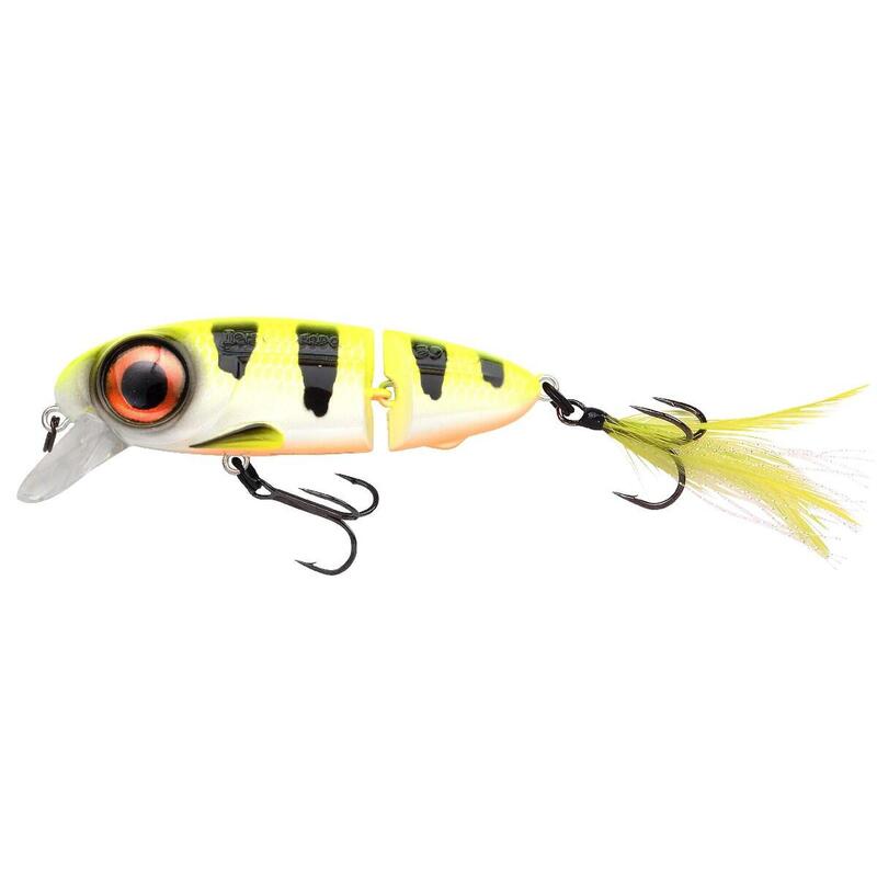 Poisson Nageur Spro Iris Underdog Jointed 80 (Hot Perch)