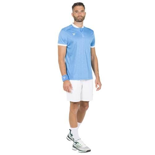 Koszulka tenisowa męska z krótkim rękawem Tecnifibre Team Mesh Polo
