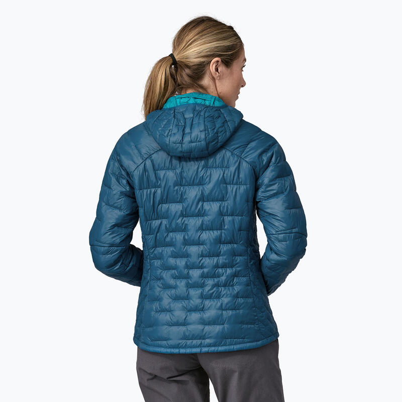 Patagonia Chaqueta aislante con capucha Micro Puff para mujer