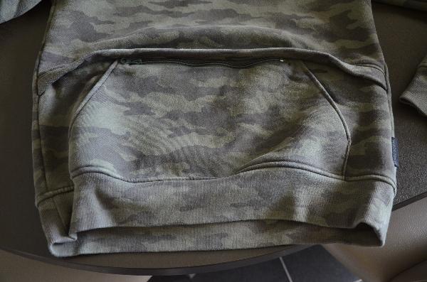 C2C - Hoodie groen legerprint 2/2