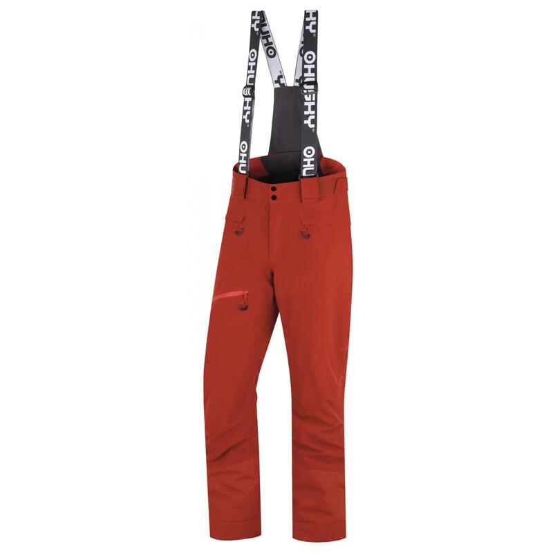 Pantalon de ski pour hommes Gilep M stretch 15.000 membranes - orange foncé