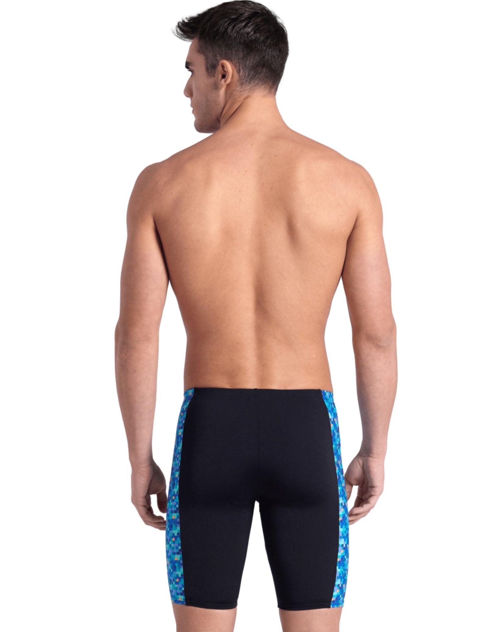 Arena Pooltiles Swim Jammer - Black/Multi 2/5