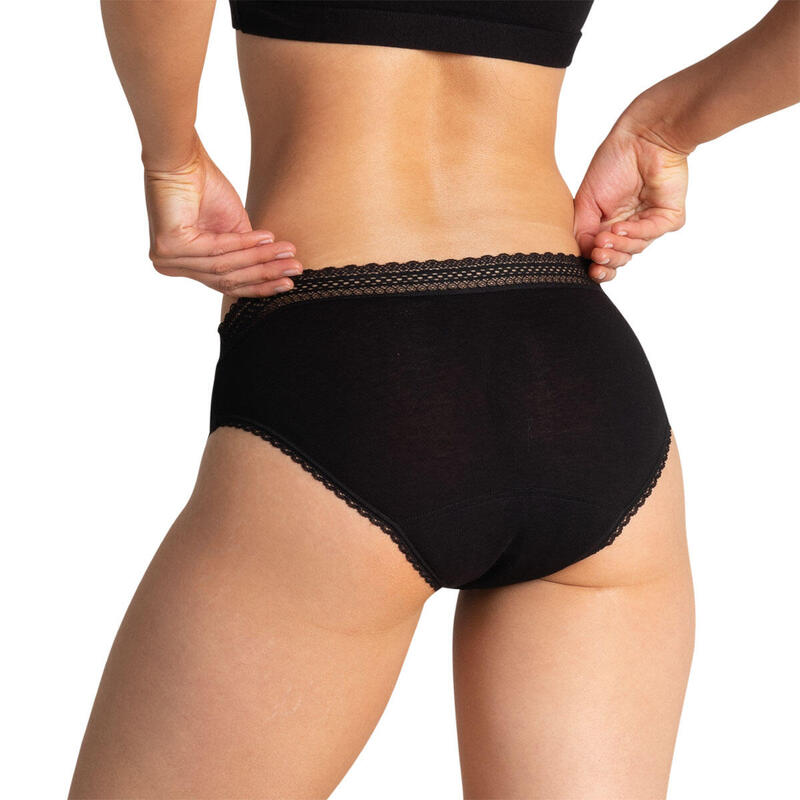 Lot de 2 slips pour les règles femme Coton bio Secret