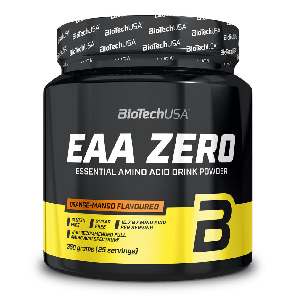 BIOTECHUSA Aminoacidi essenziali - EAA Zero - Arancia e Mango 350g