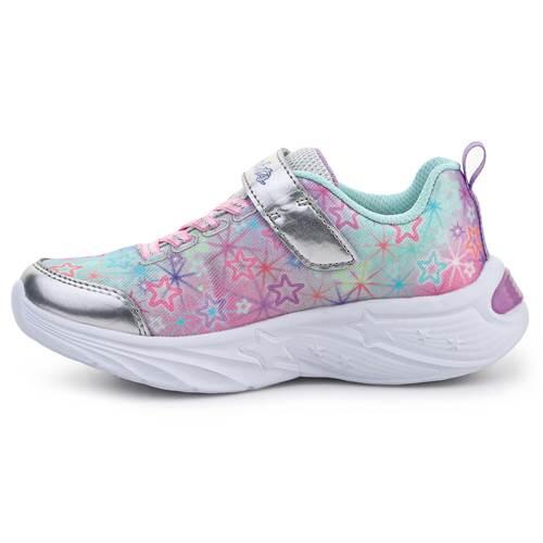 Zapatillas caminar niña Skechers 302324l Star Sparks Plata 4/5
