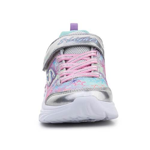 Zapatillas caminar niña Skechers 302324l Star Sparks Plata 2/5