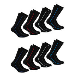 Lot de 8 paires de chaussettes de sport mi-hautes