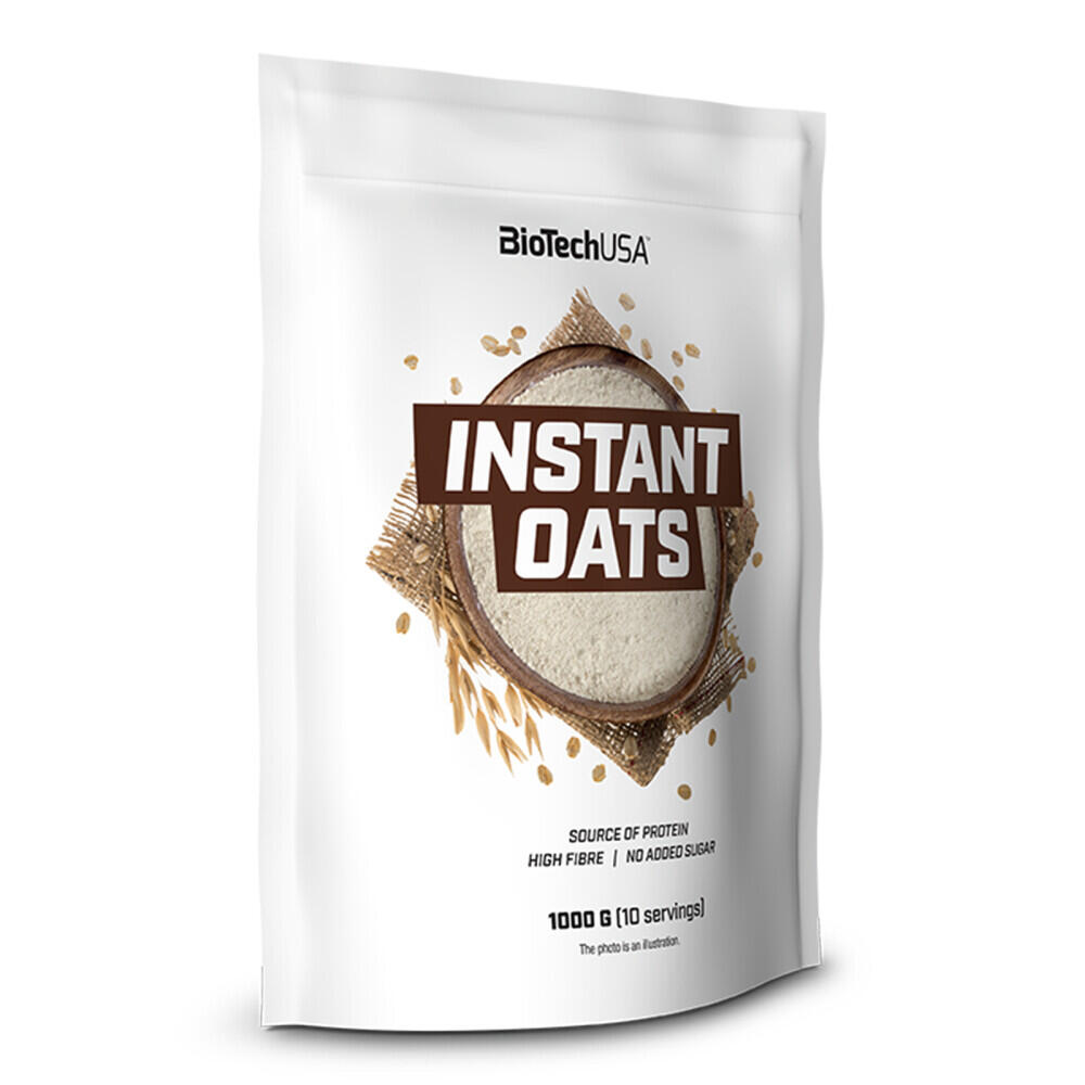BIOTECHUSA Havervlokken - Instant Haver (1kg) - Chocolade