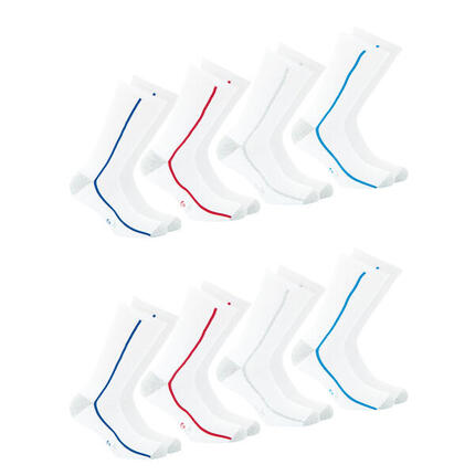 Lot de 8 paires de chaussettes de sport mi-hautes