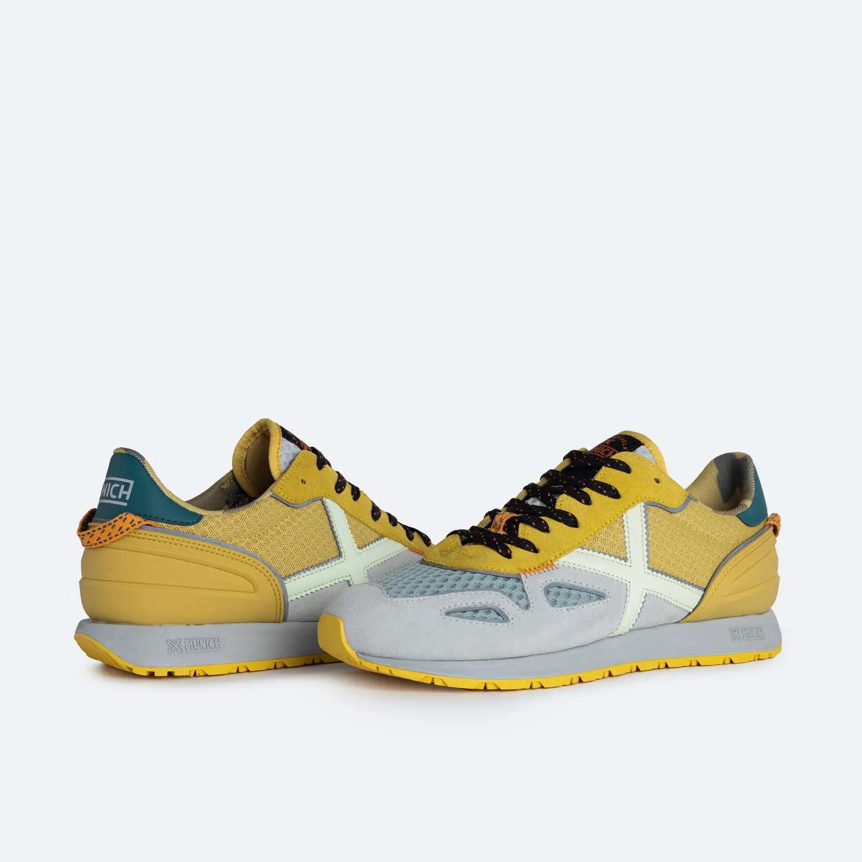 Sneakers Munich Hombre Massana Amarillo 5/6