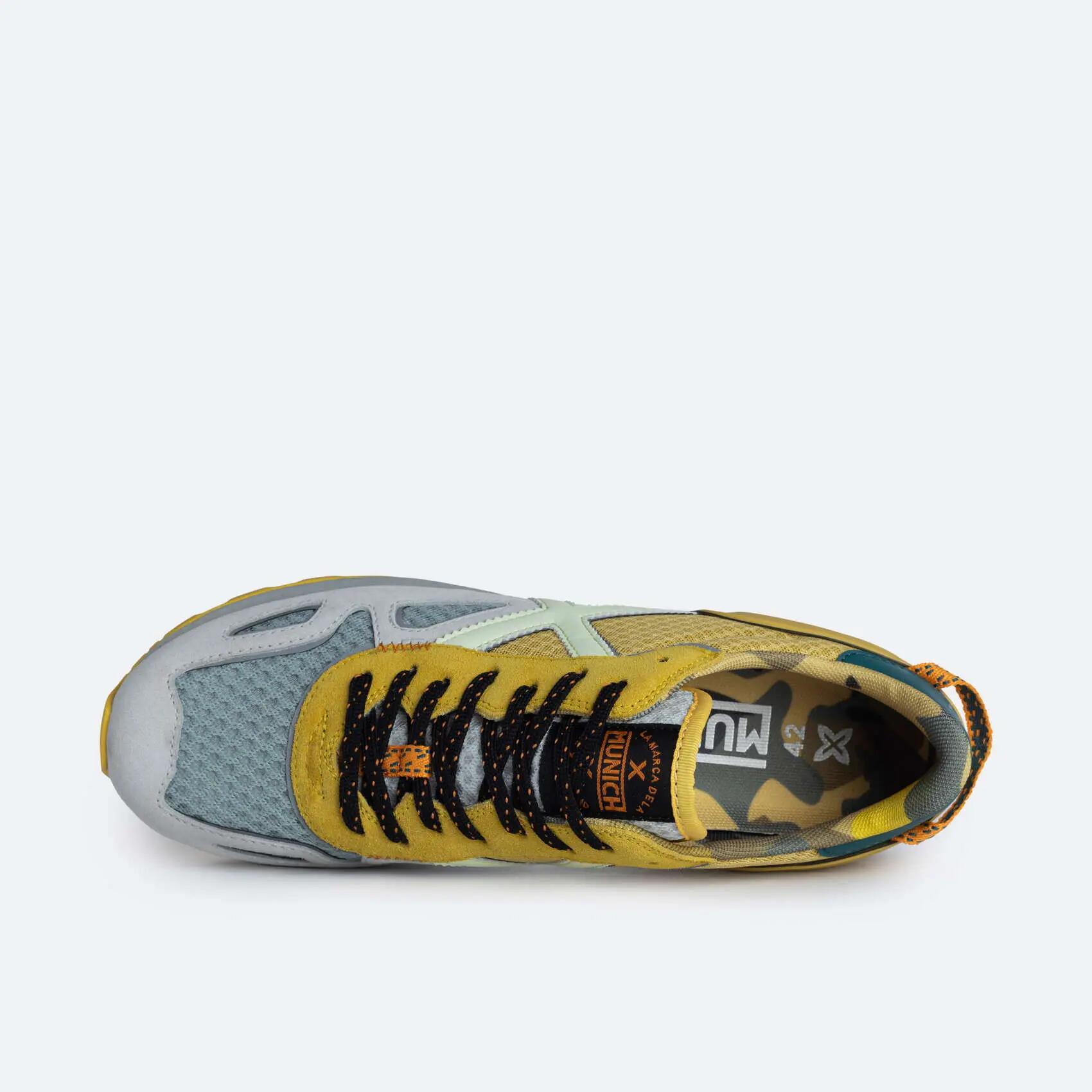 Sneakers Munich Hombre Massana Amarillo 3/6