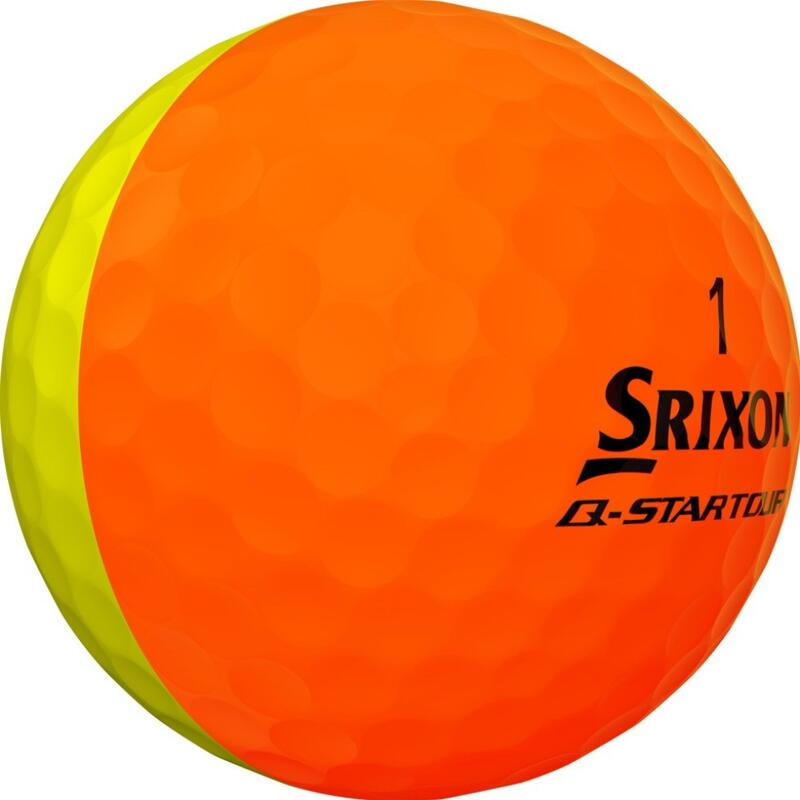 Confezione di 12 palline da golf Srixon Q-Star Tour DIVIDE New