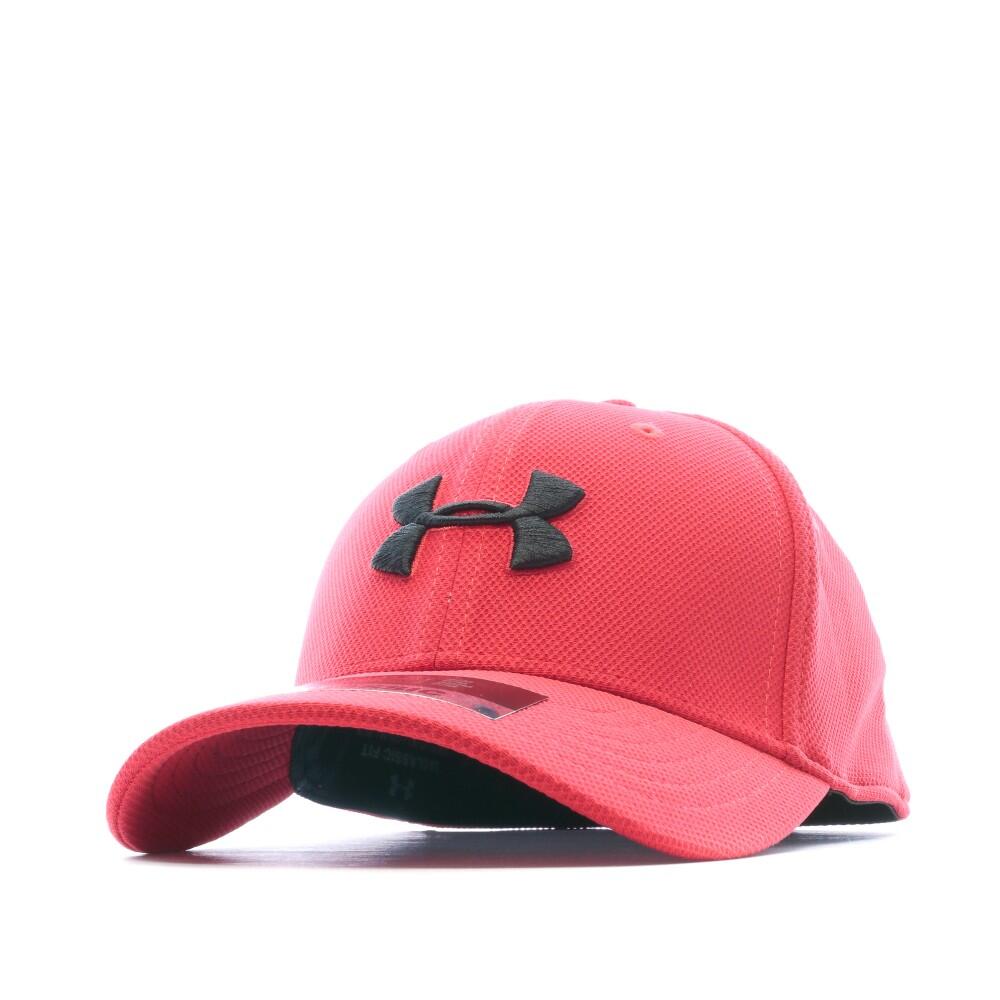 Casquette Rouge Garçon Under Armour Blitzing 3.0 Cap 1/3