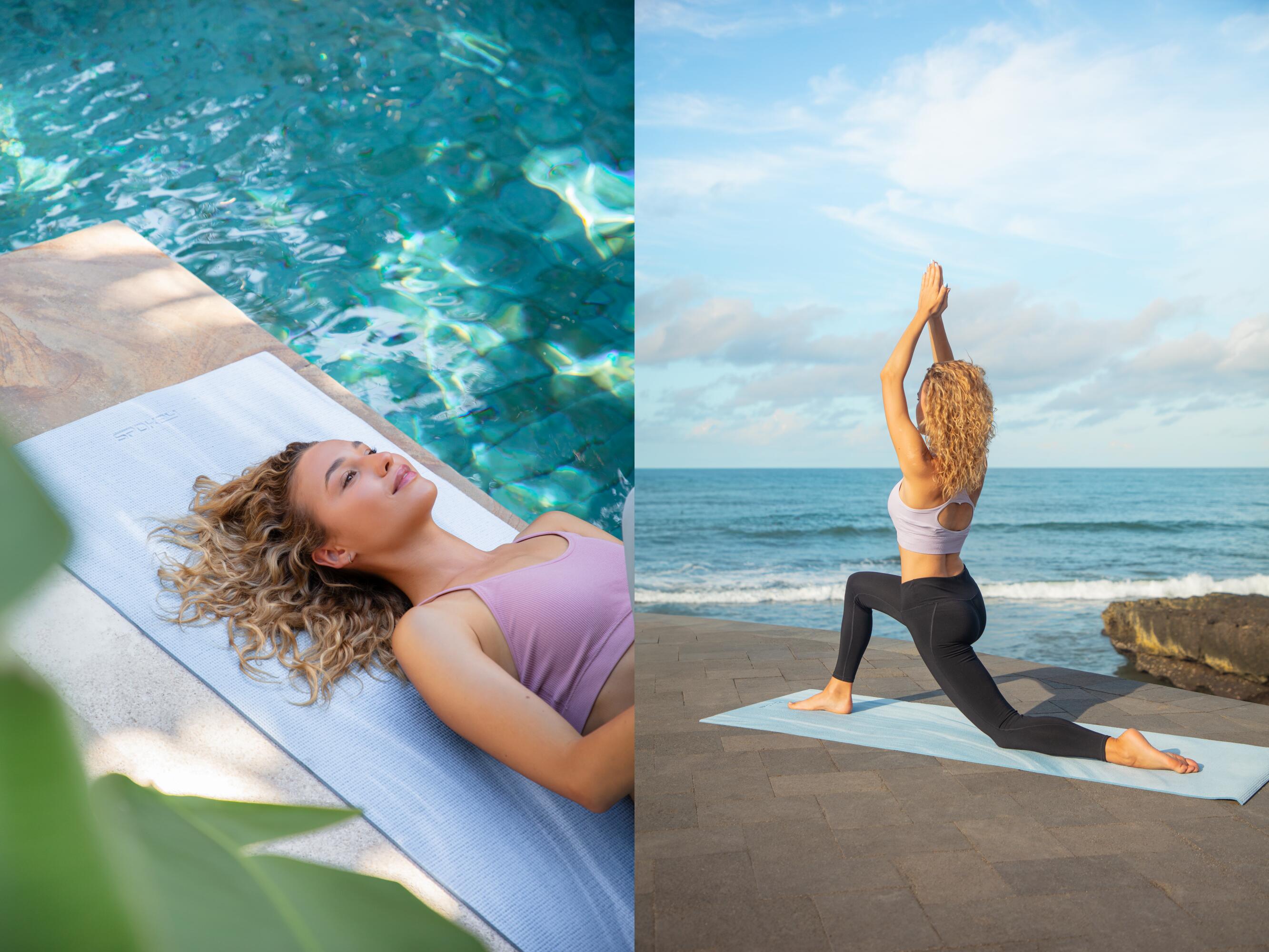 Tapis de yoga et de gym Spokey Lightmat 6 mm 7/7