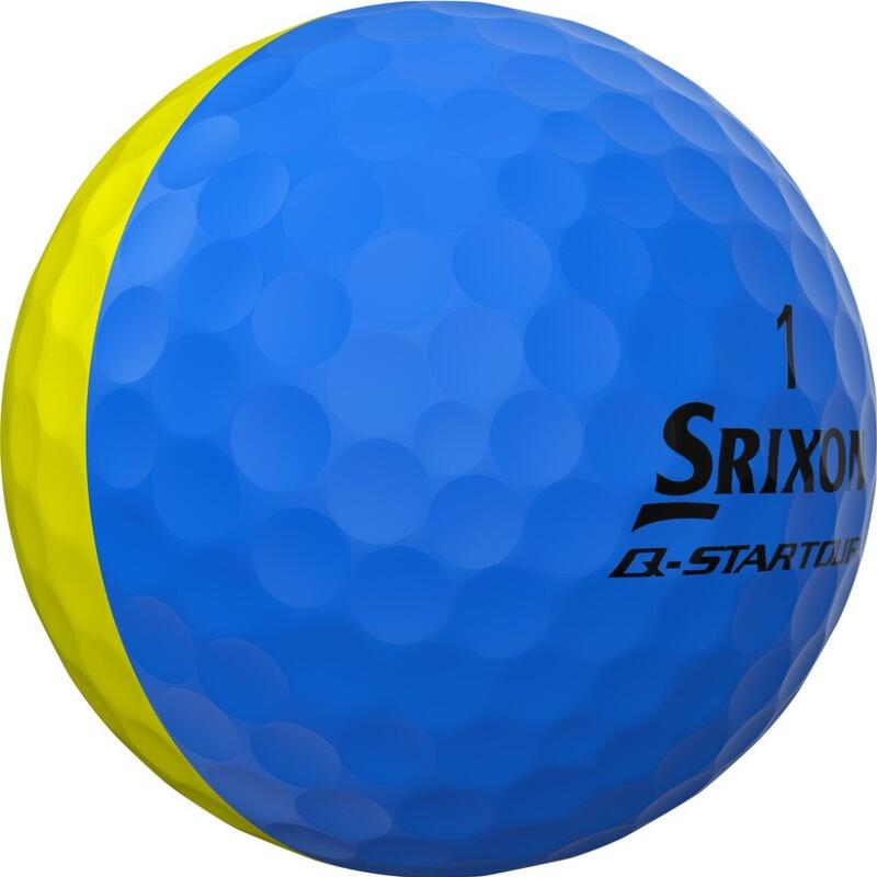 Caja de 12 bolas de golf Srixon Q-Star Tour DIVIDE New